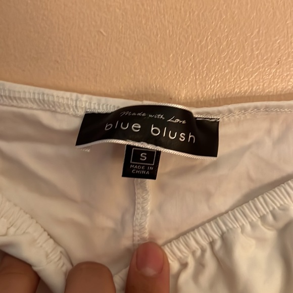 Blue blush woman’s crop top size small - Picture 2 of 4